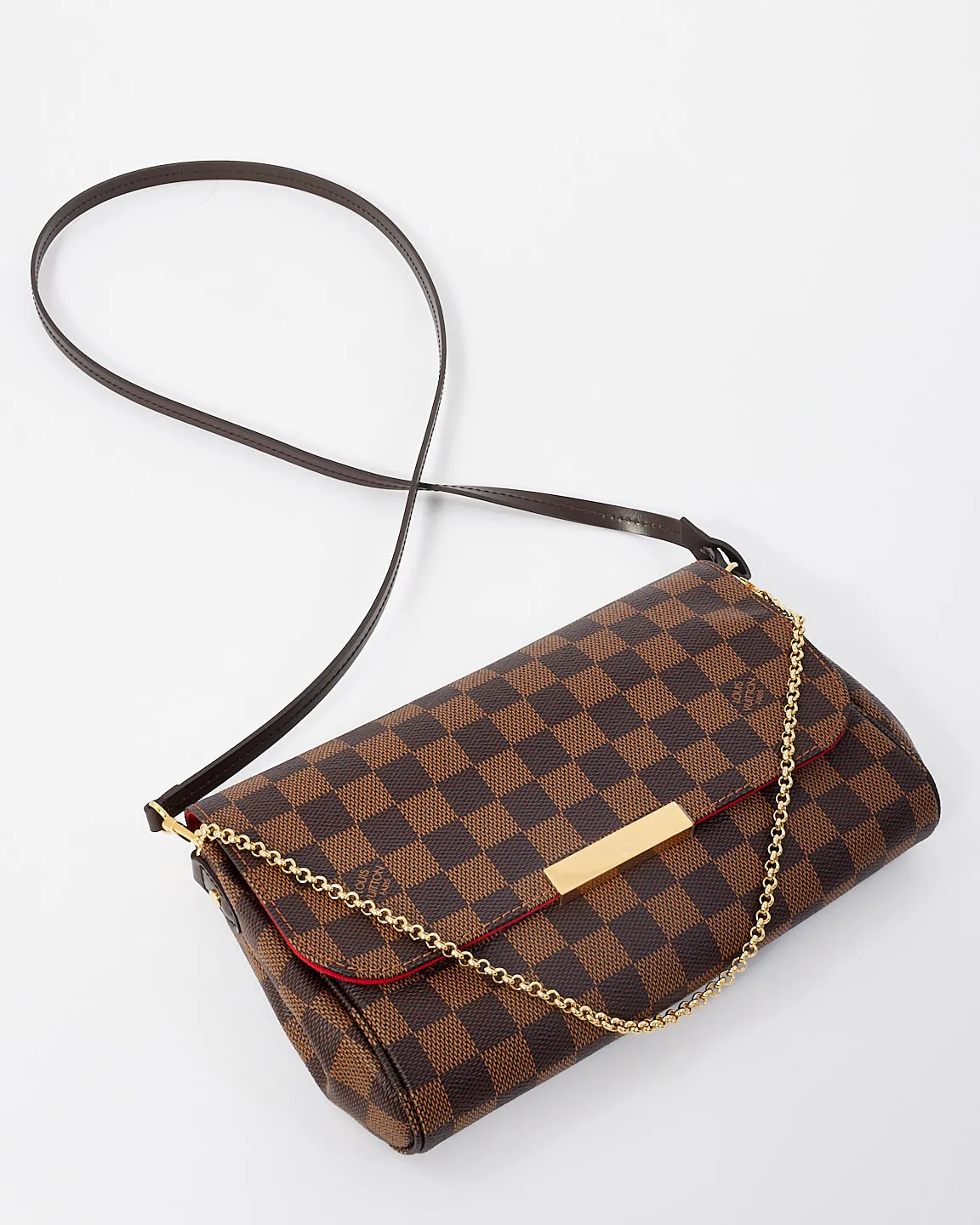 Louis Vuitton Damier Ebene Canvas Favorite MM Crossbody