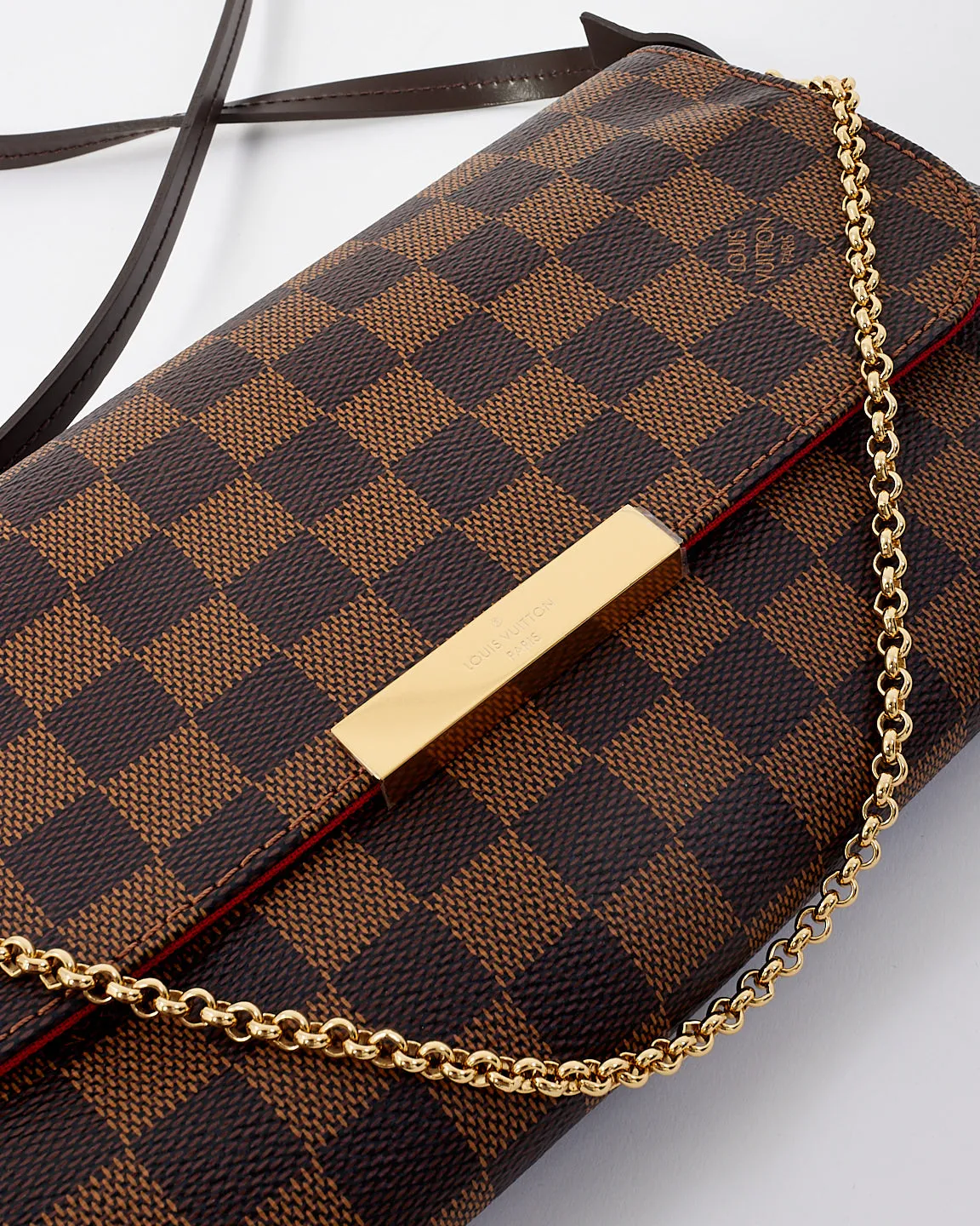 Louis Vuitton Damier Ebene Canvas Favorite MM Crossbody