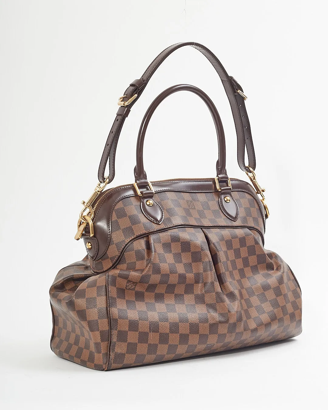 Louis Vuitton Damier Ebene Canvas GM Trevi Bag