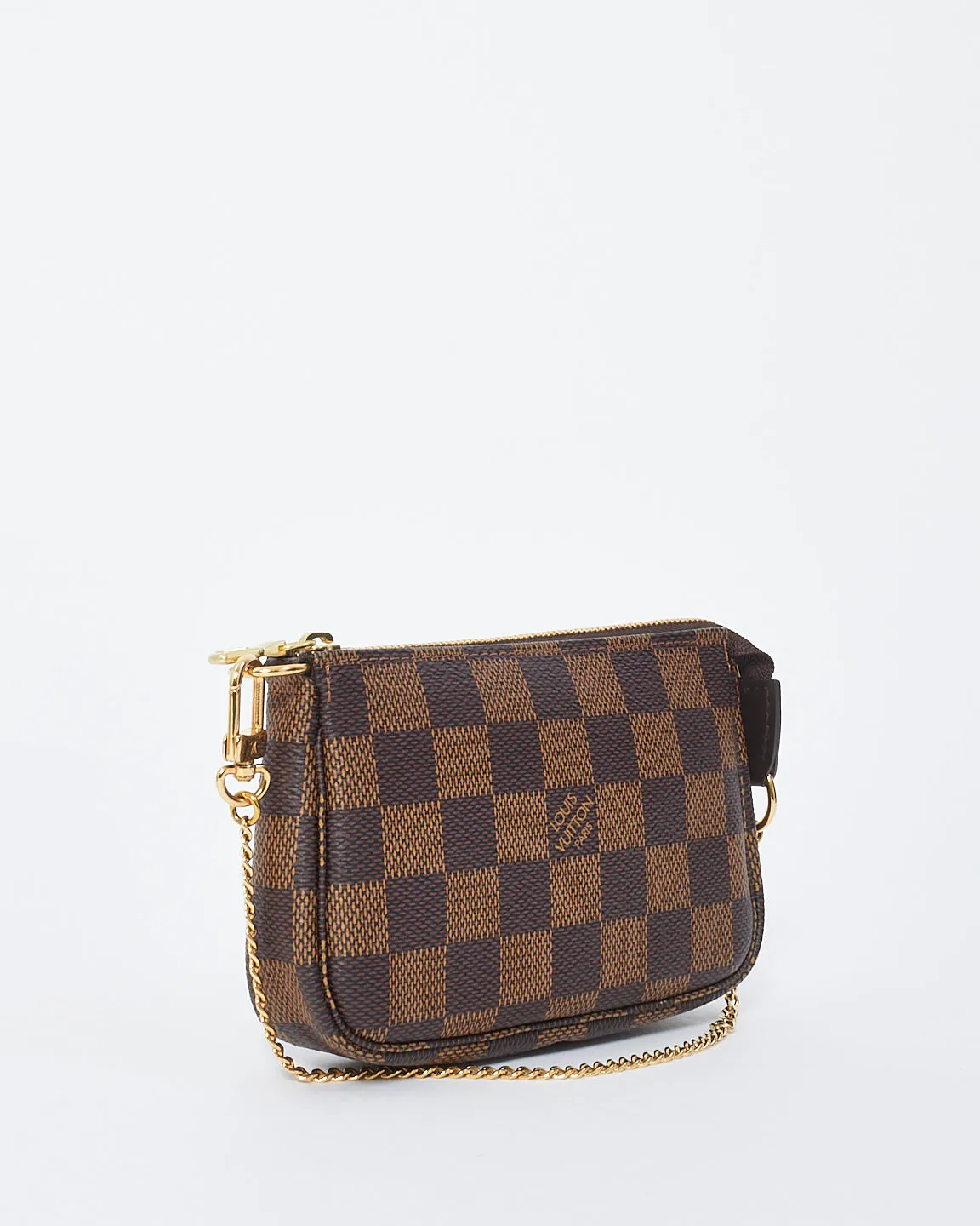 Louis Vuitton Damier Ebene Canvas Mini Pochette Accessoires