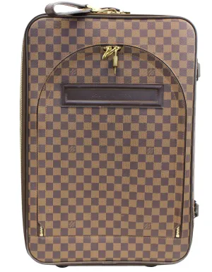 LOUIS VUITTON Damier Ebene Pegase 55 Business Suitcase Travel Bag - Sale
