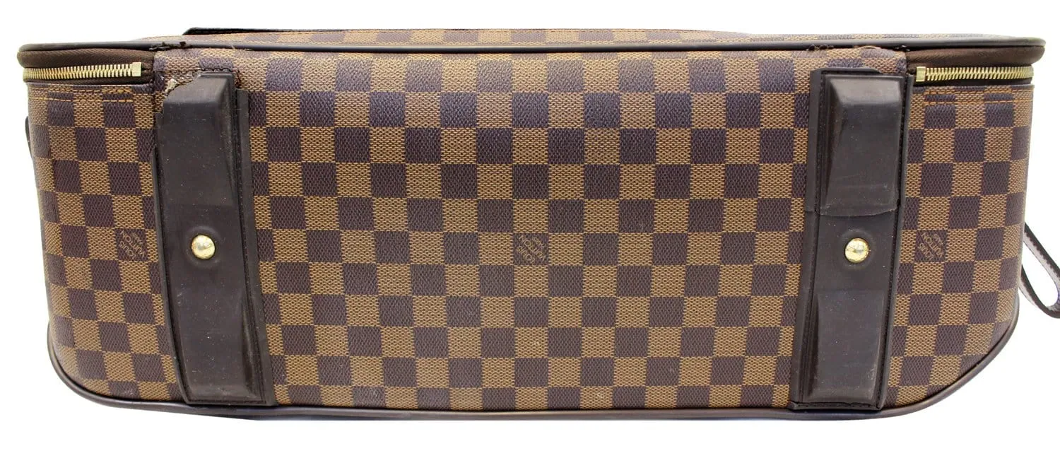 LOUIS VUITTON Damier Ebene Pegase 55 Business Suitcase Travel Bag - Sale