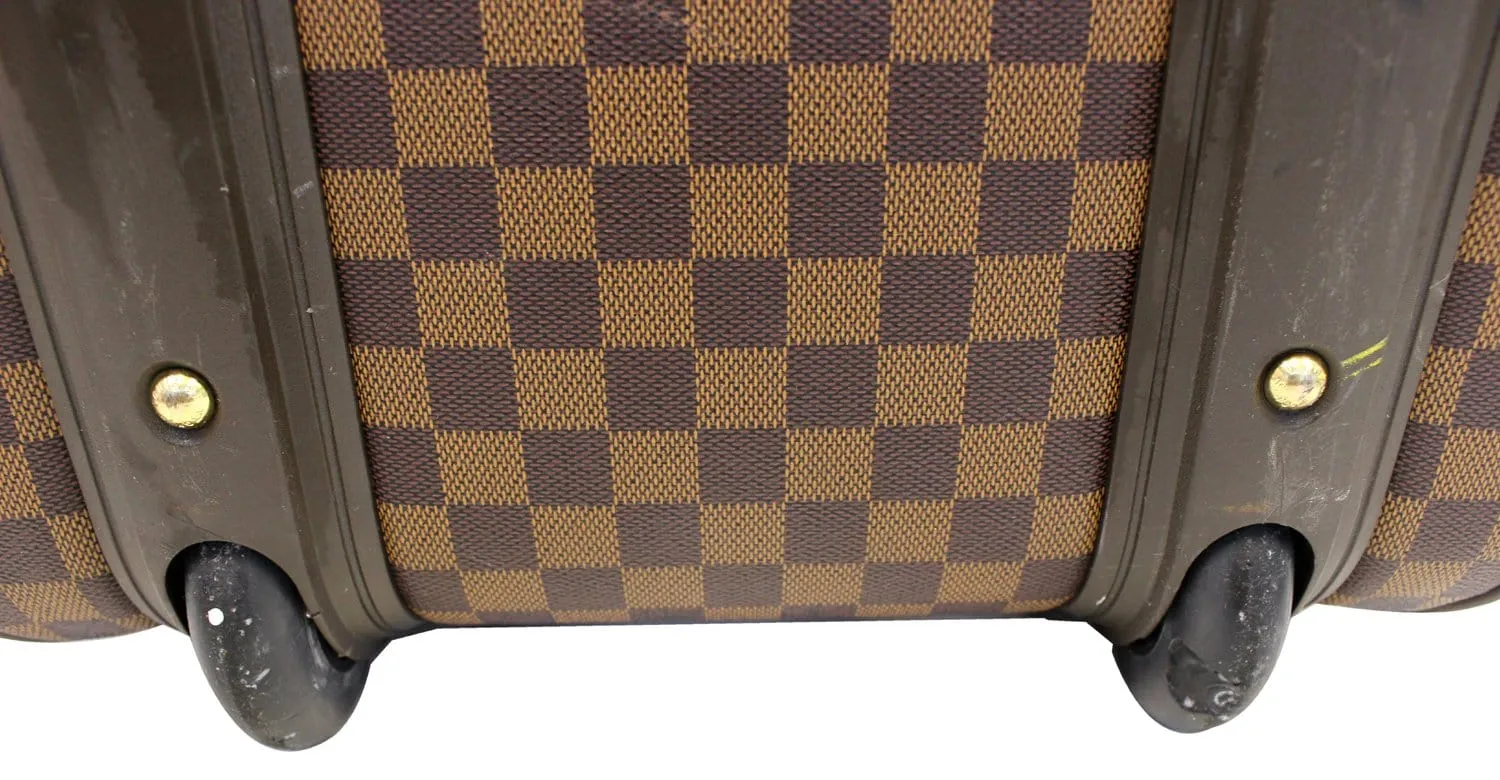 LOUIS VUITTON Damier Ebene Pegase 55 Business Suitcase Travel Bag - Sale