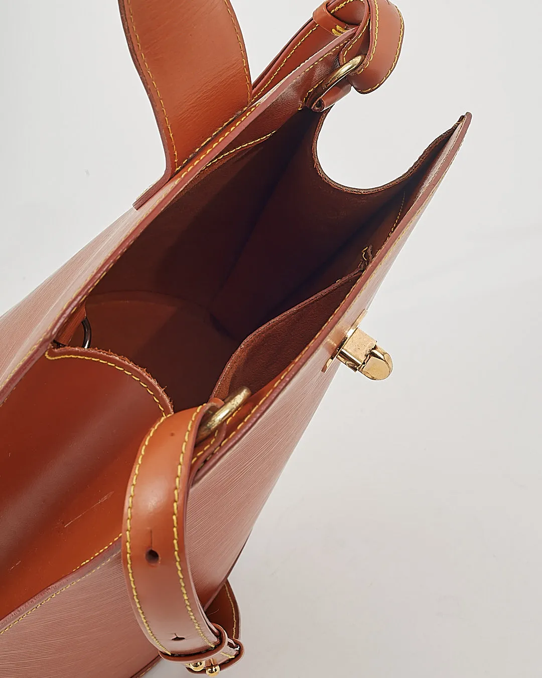 Louis Vuitton Epi Tan Leather Cluny Shoulder Bag