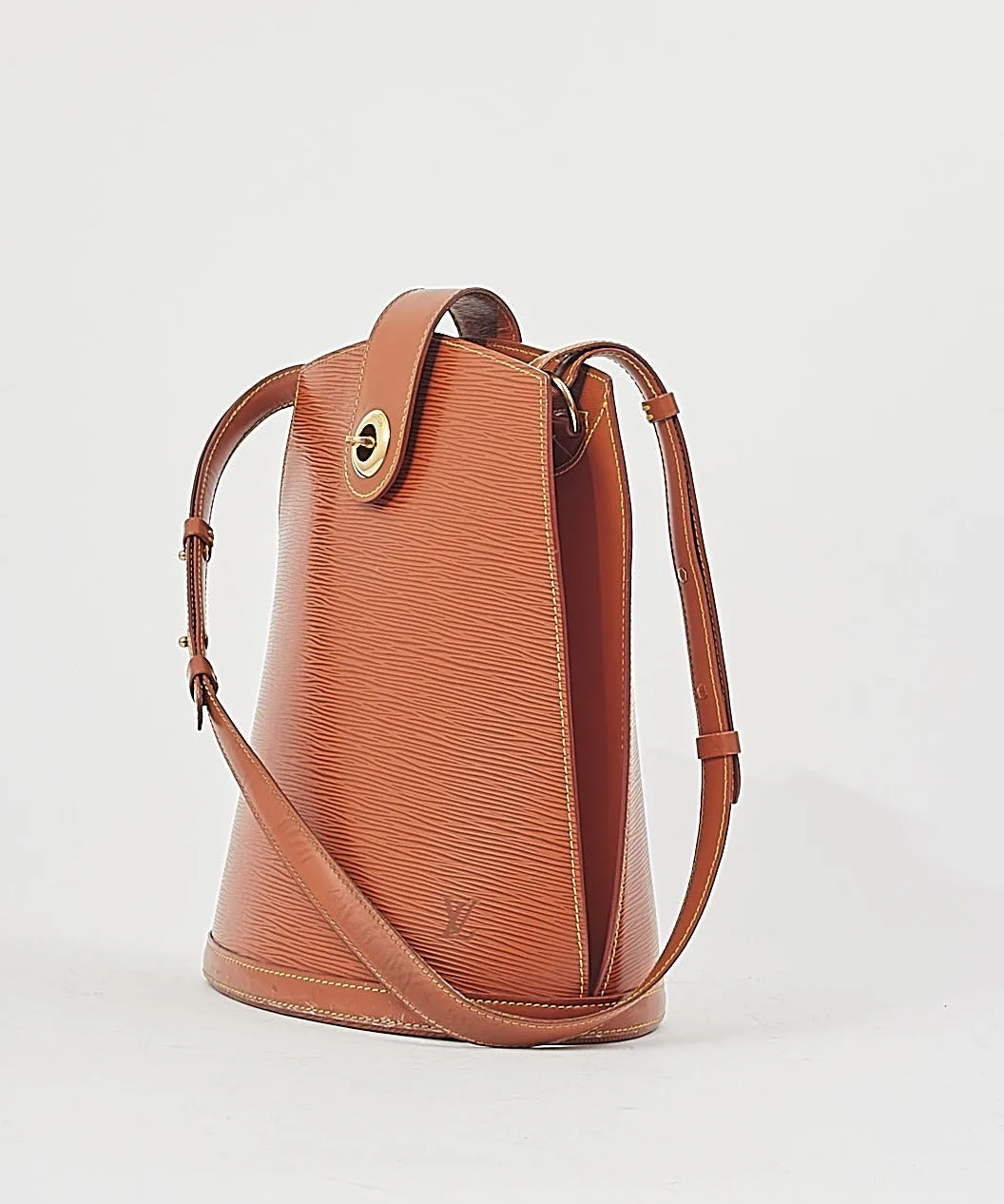 Louis Vuitton Epi Tan Leather Cluny Shoulder Bag