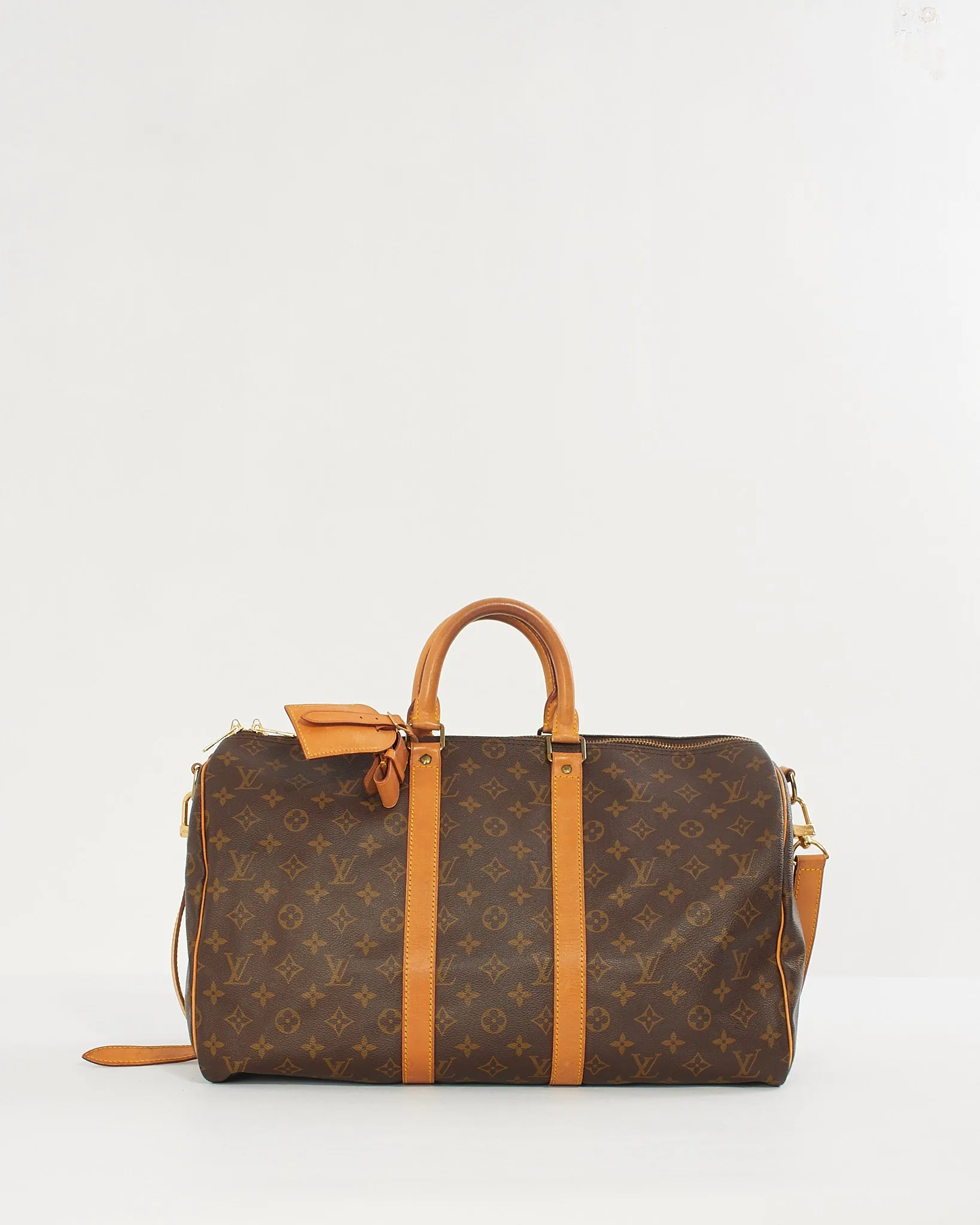 Louis Vuitton Monogram Canvas Keepall 45 Bandoulière Bag