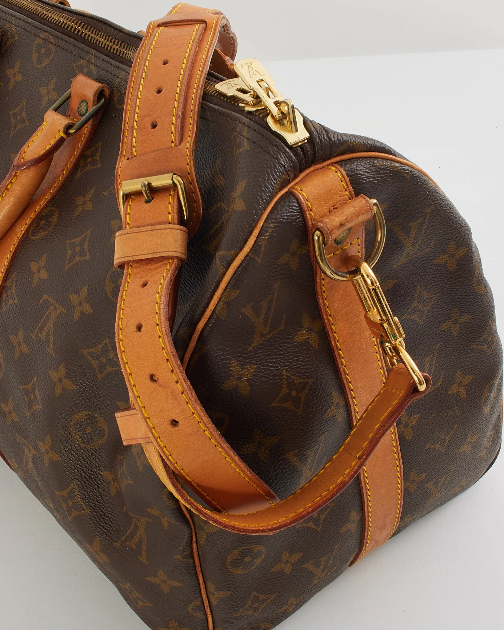 Louis Vuitton Monogram Canvas Keepall 45 Bandoulière Bag