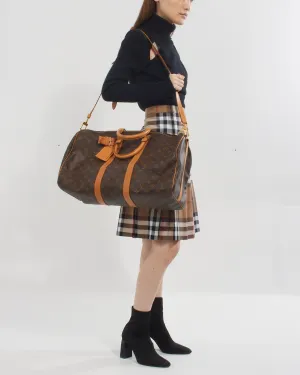 Louis Vuitton Monogram Canvas Keepall 45 Bandoulière Bag