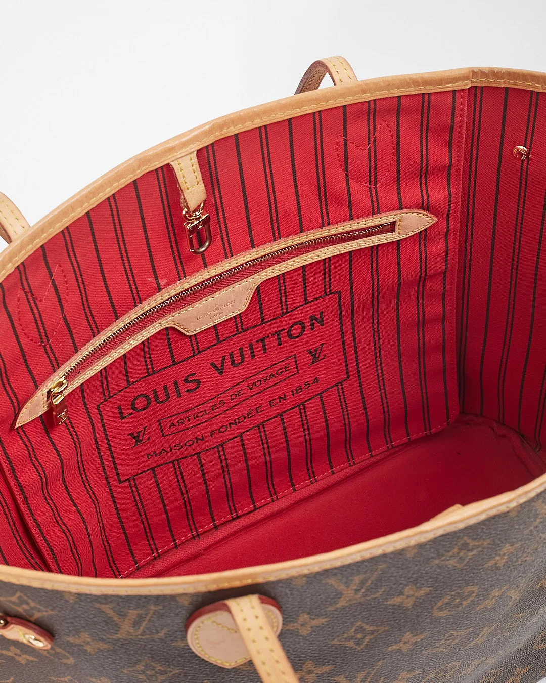 Louis Vuitton Monogram Canvas Neverfull MM Bag