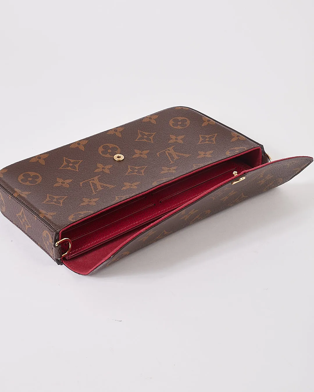 Louis Vuitton Monogram Canvas Pochette Felicie Wallet NO CHAIN