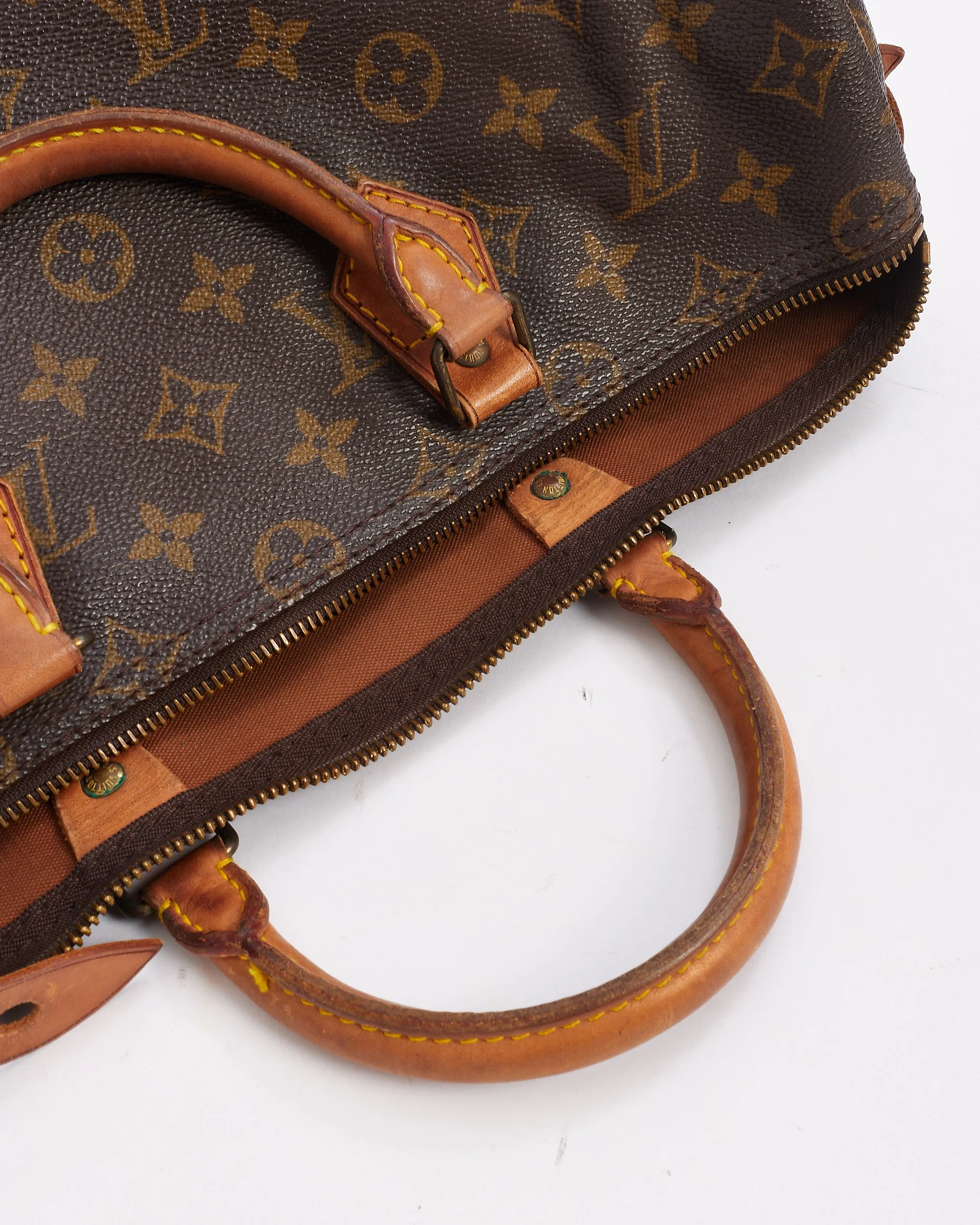 Louis Vuitton Monogram Canvas Speedy 35 Bag