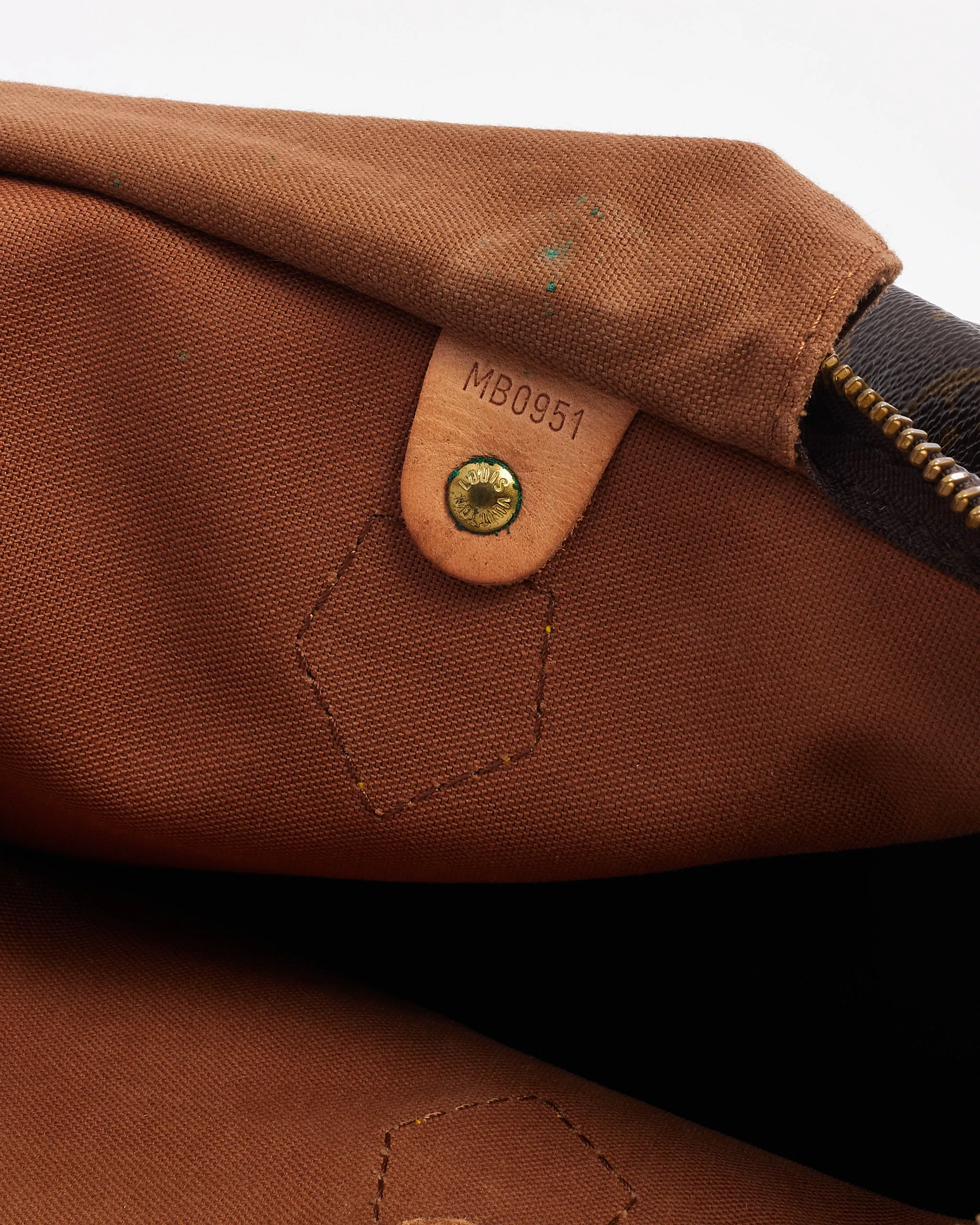 Louis Vuitton Monogram Canvas Speedy 35 Bag
