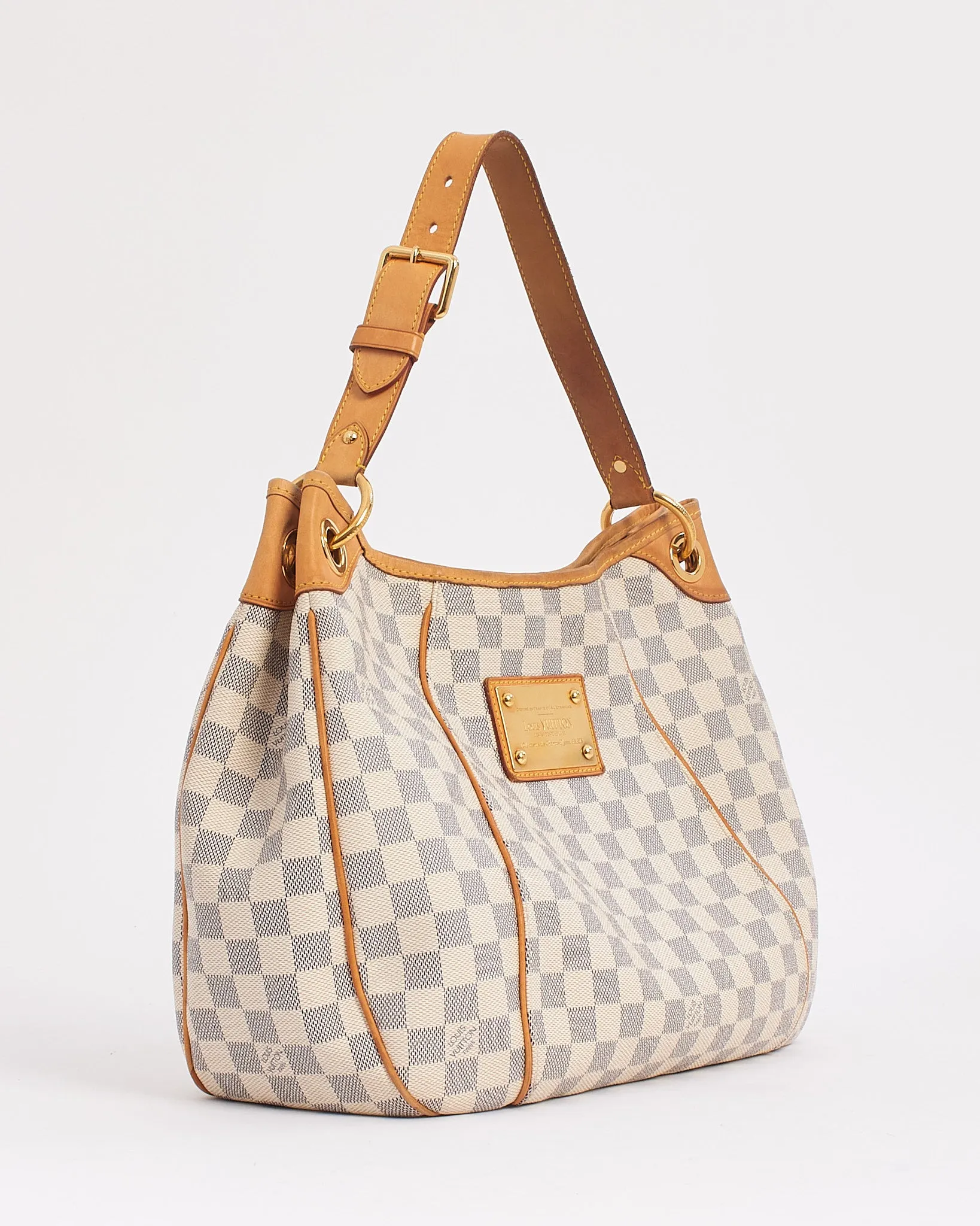 Louis Vutton Damier Azur Canvas Galleria PM Bag