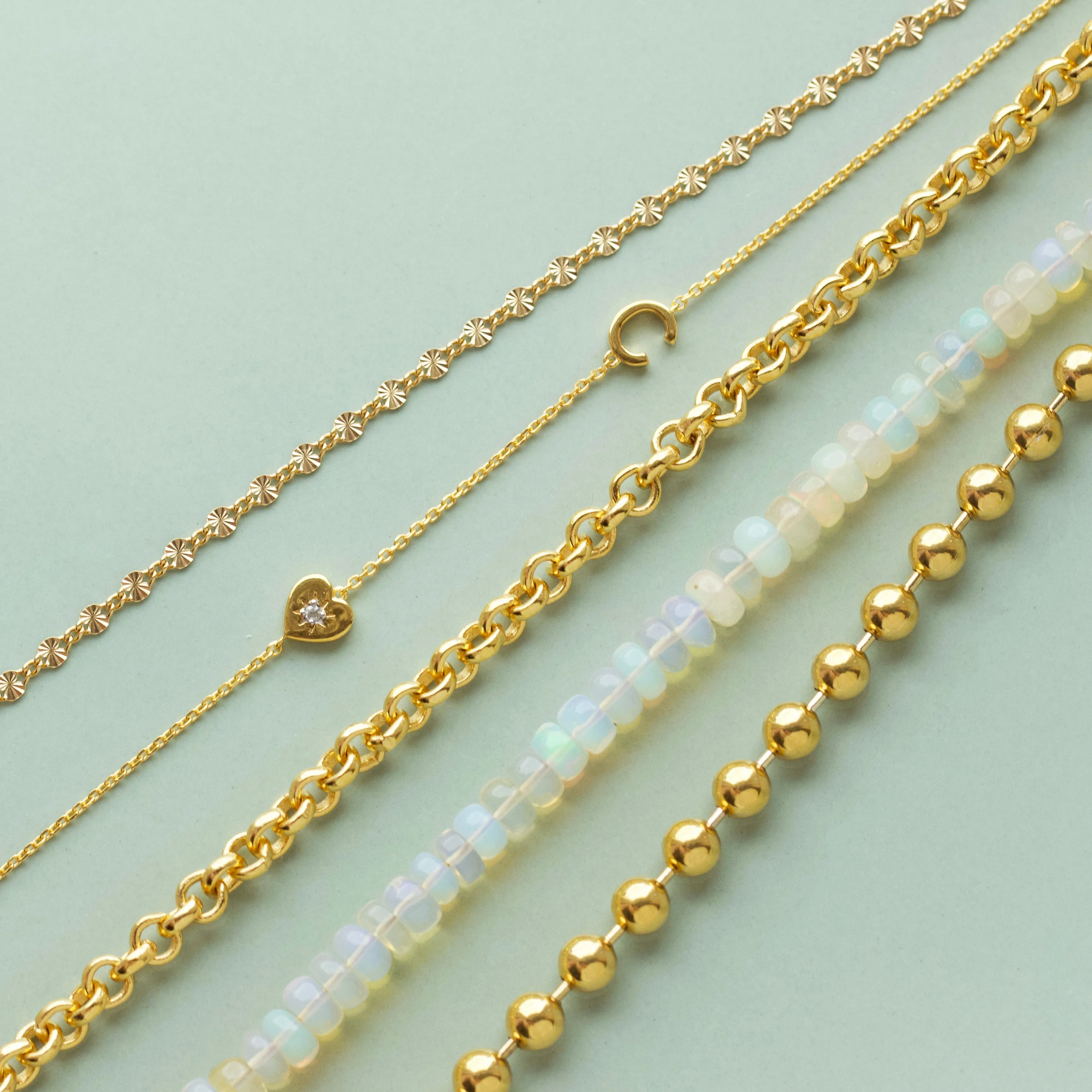 Louise Thompson Lucky Opal Beaded Necklace
