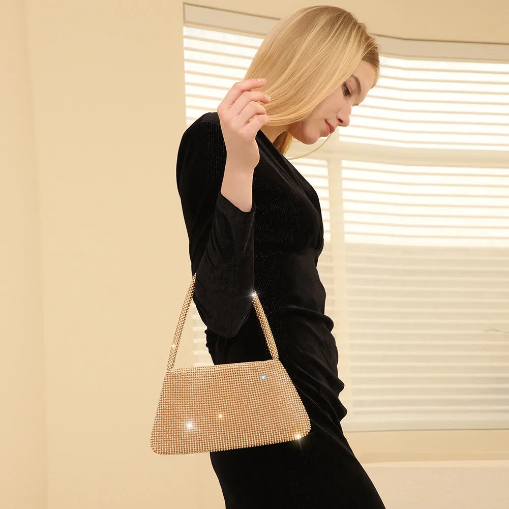 Luxurious Rhinestone Evening Clutch Bags