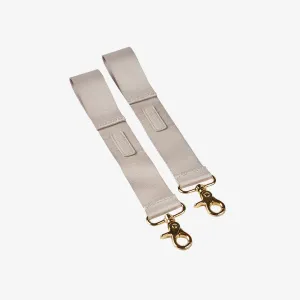 Mani pushchair clips - Blush Grey