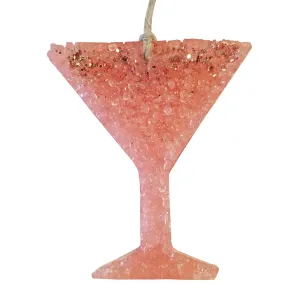 Martini Glass Aroma Bead Air Freshener