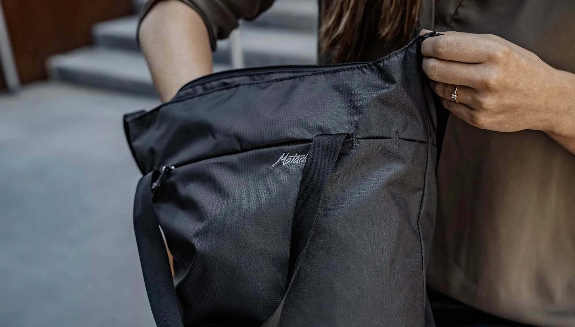Matador On-Grid Packable Tote - Black