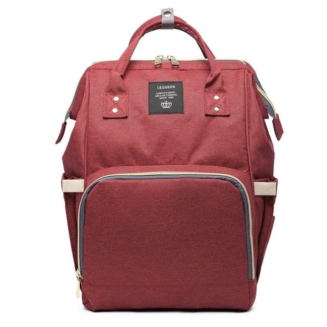 Maternity Nappy Bag Large Capacity, Travel Backpack