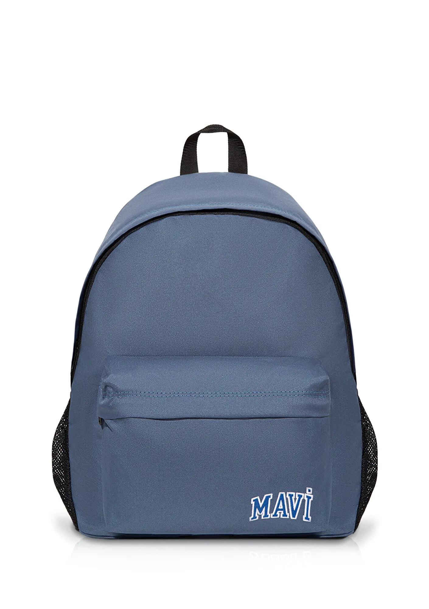 Mavi Logo Printed Blue Backpack