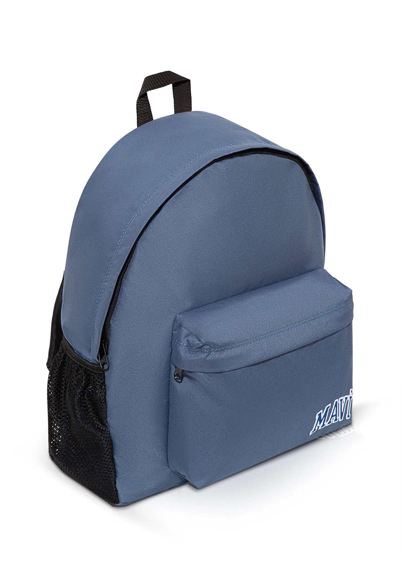 Mavi Logo Printed Blue Backpack