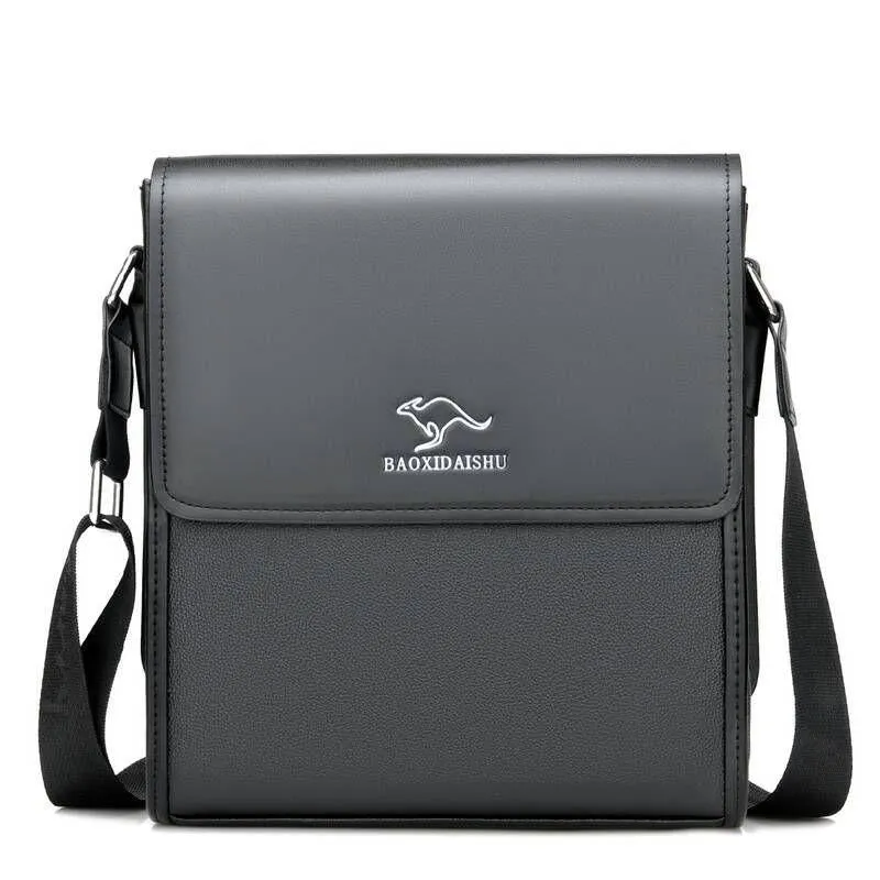 Men Briefcase Leather Laptop Bags Men Business Shoulder Bags for Male Office Men Briefcase Casual