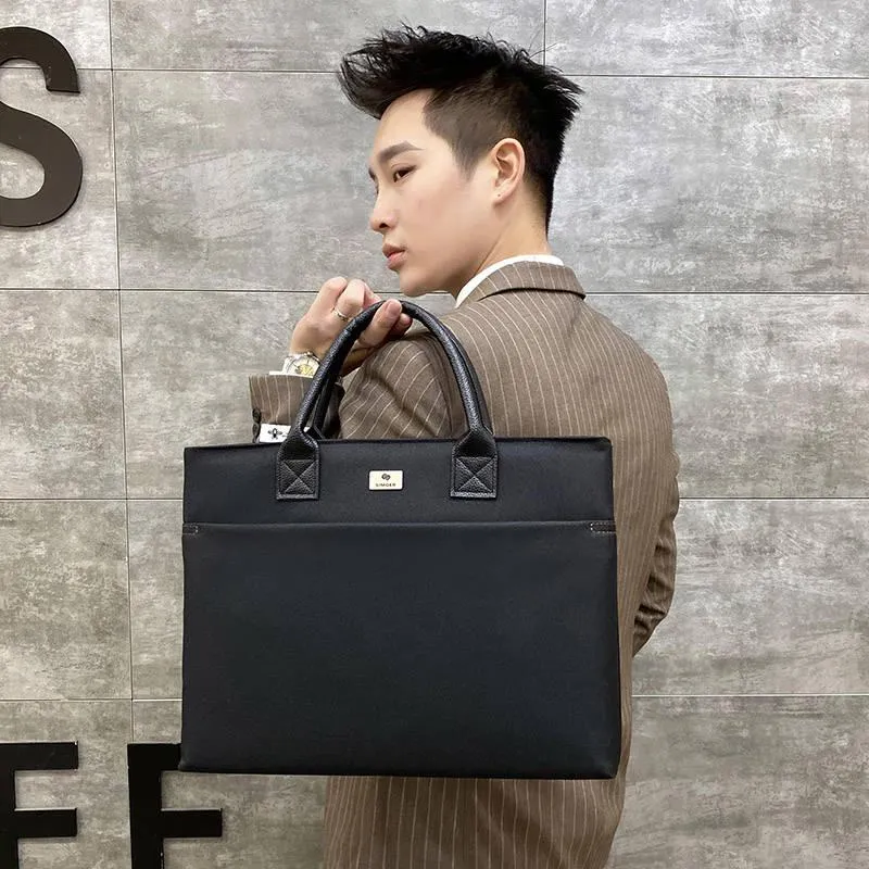 Men's Shoulder Messenger Bag Men Business Briefcase Bag for Laptop Computer Man's Bag Handbag Male