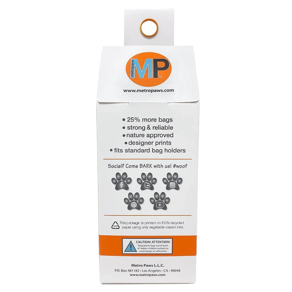 Metro Paws - Poopy Packs® Assorted 8 Packs Case