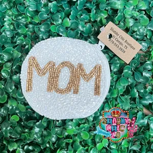 MOM Beaded Bag