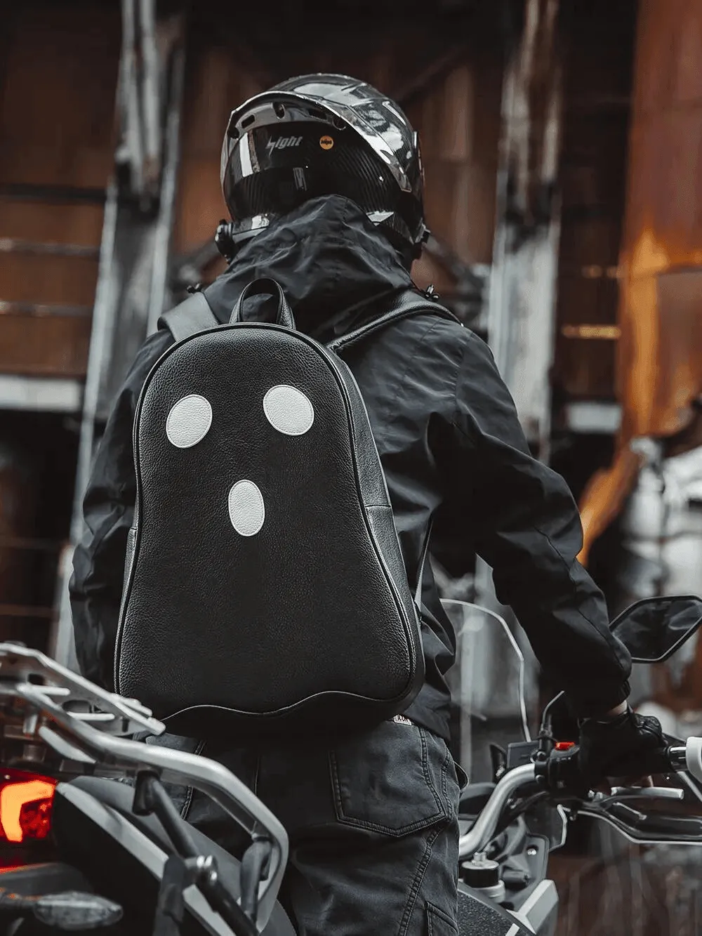Moon Darkside™ Ghost Motorcycle Backpack/Helmet Bag