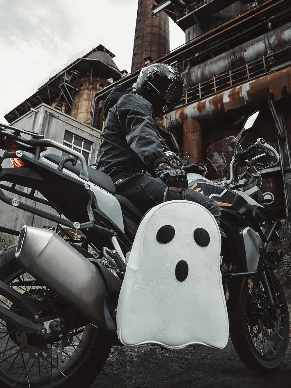 Moon Darkside™ Ghost Motorcycle Backpack/Helmet Bag