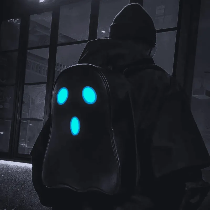 Moon Darkside™ Ghost Motorcycle Backpack/Helmet Bag