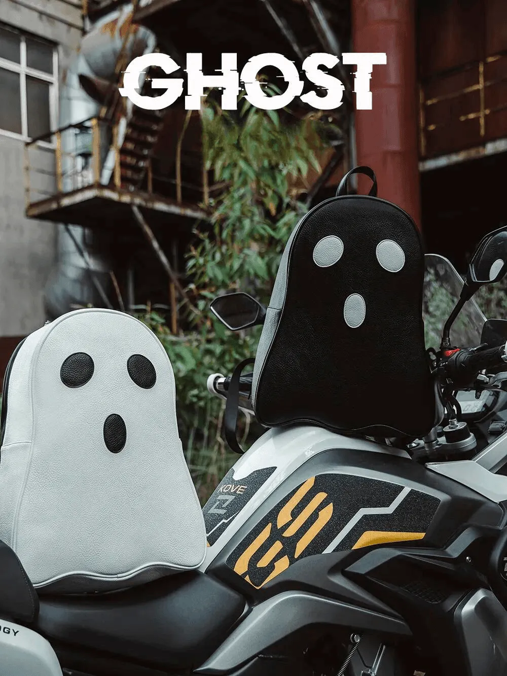 Moon Darkside™ Ghost Motorcycle Backpack/Helmet Bag