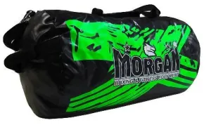 MORGAN BANGKOK READY 2.5FT  VINYL GEAR BAG FITNESS CARRYING GYM BAG - GREEN COLOR