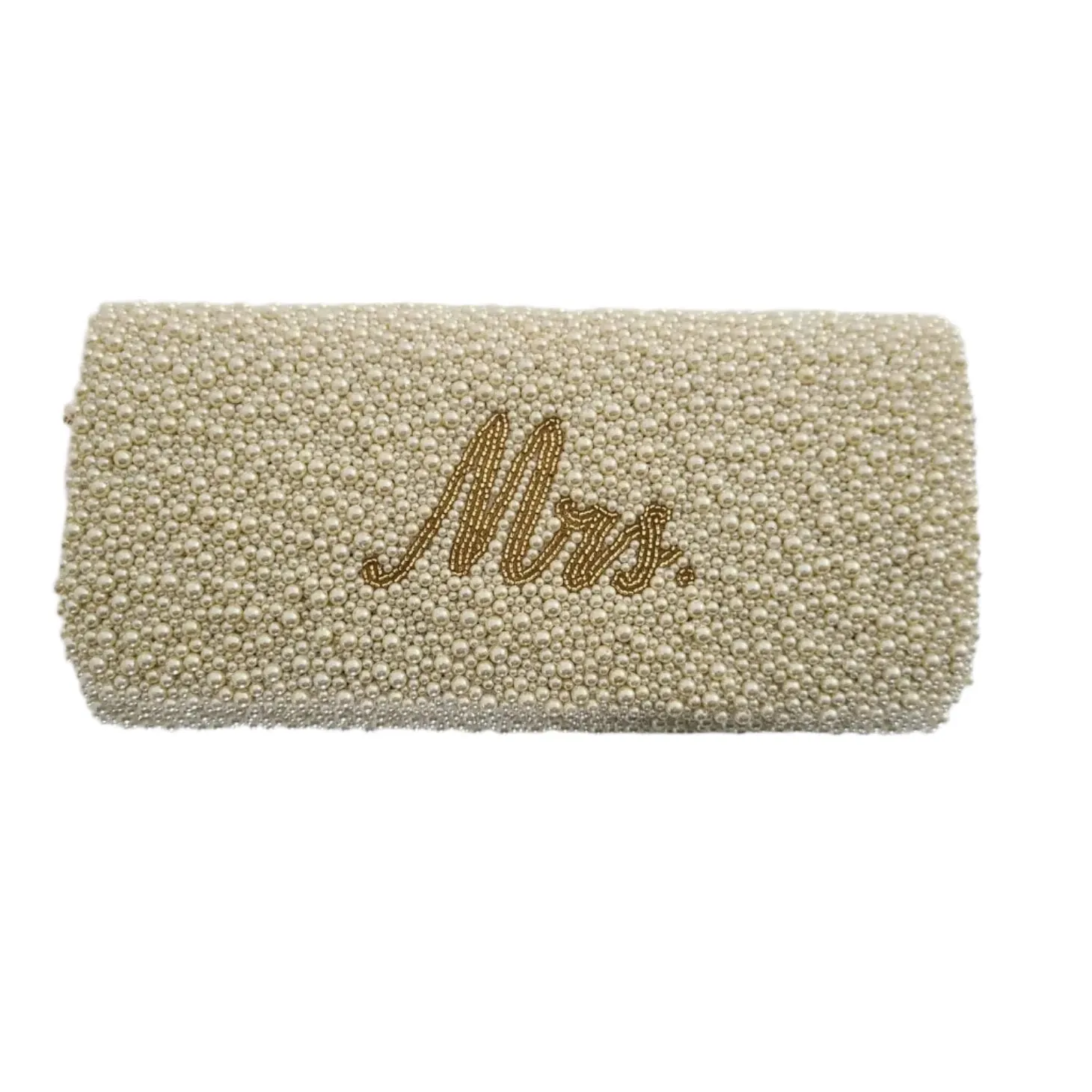 MRS. Pearl Structured Clutch