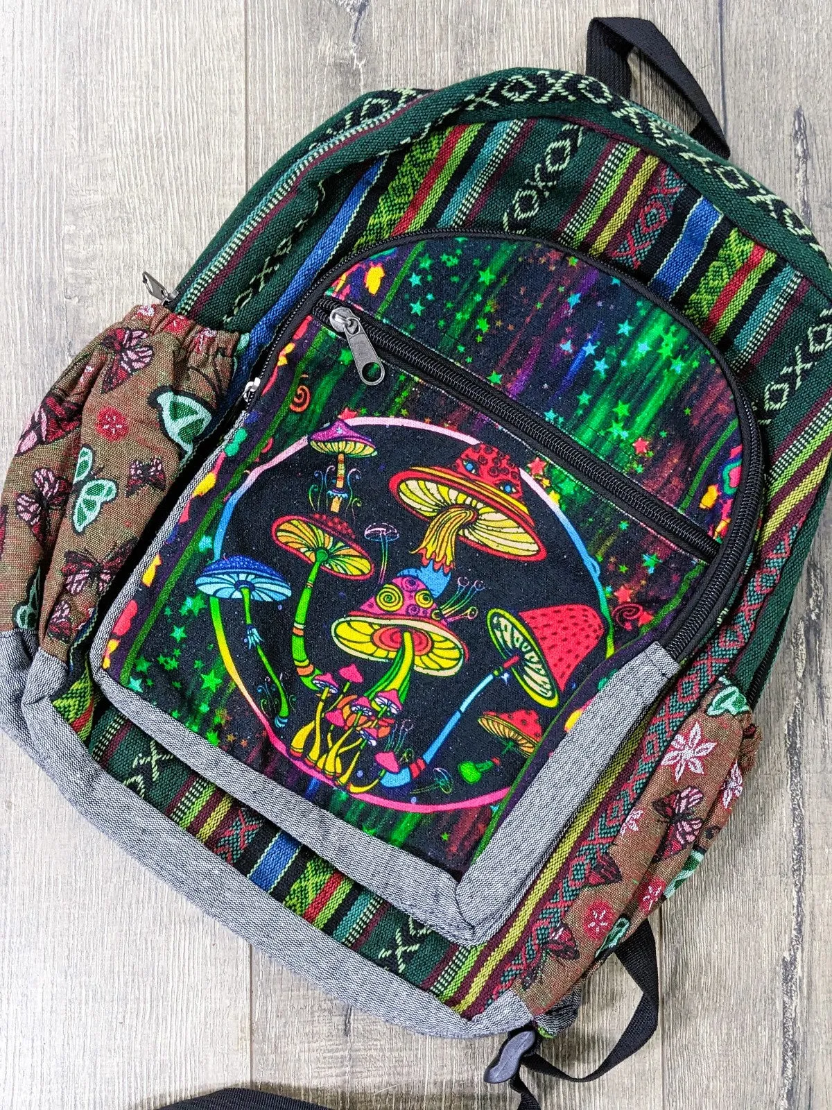 Mushroom Print Gheri Backpack