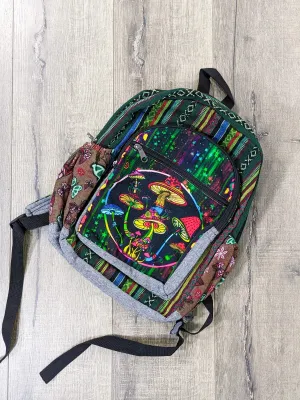 Mushroom Print Gheri Backpack