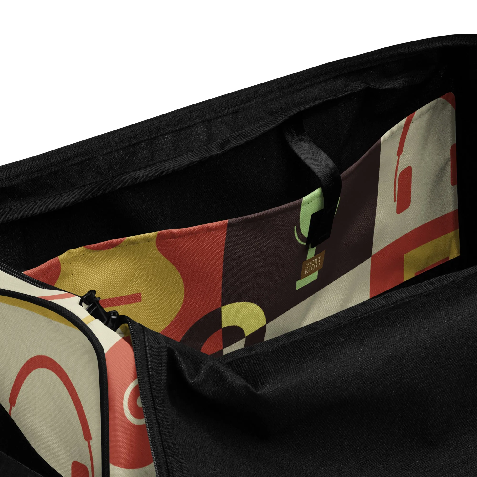 Music - Sustainably Made Duffle Bag