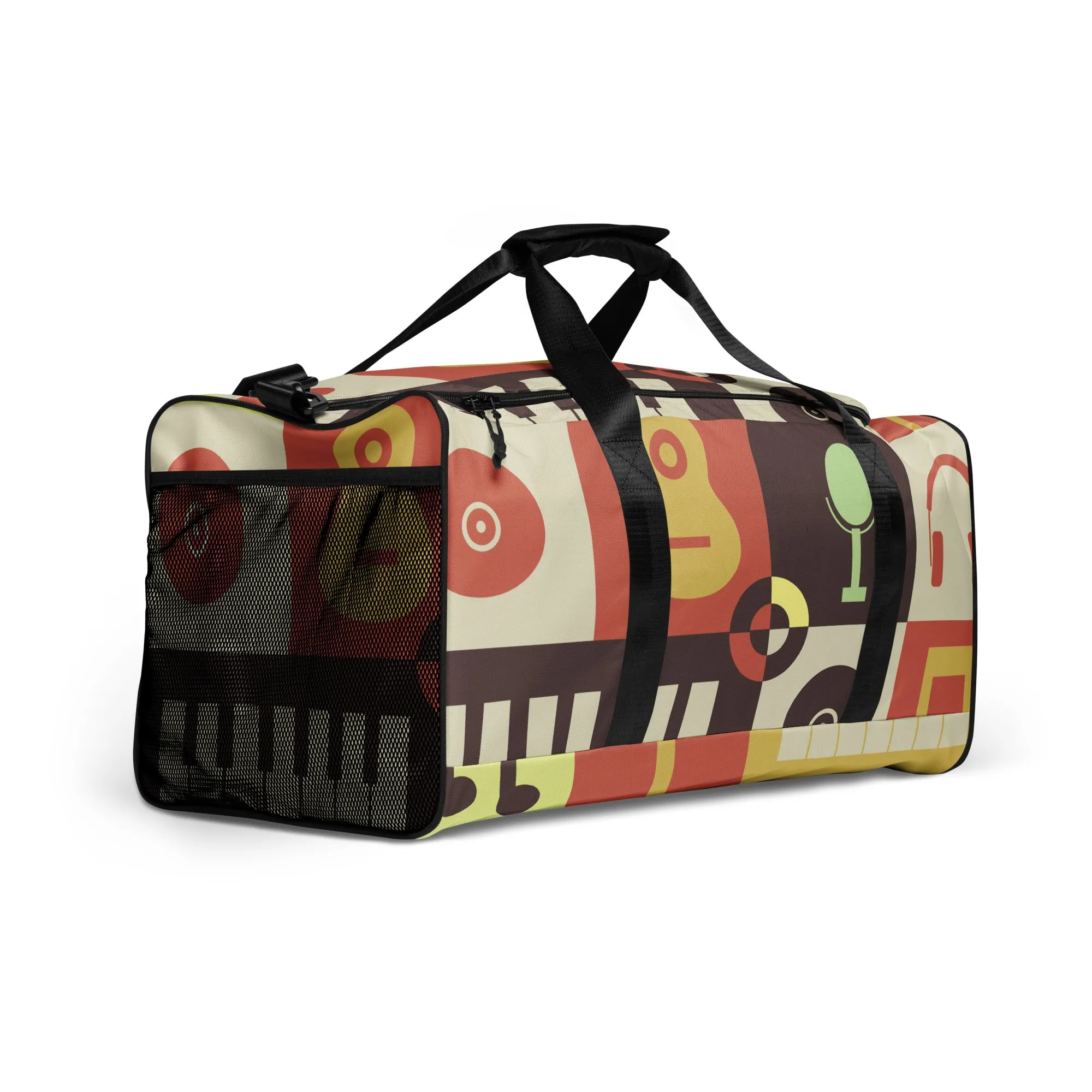 Music - Sustainably Made Duffle Bag