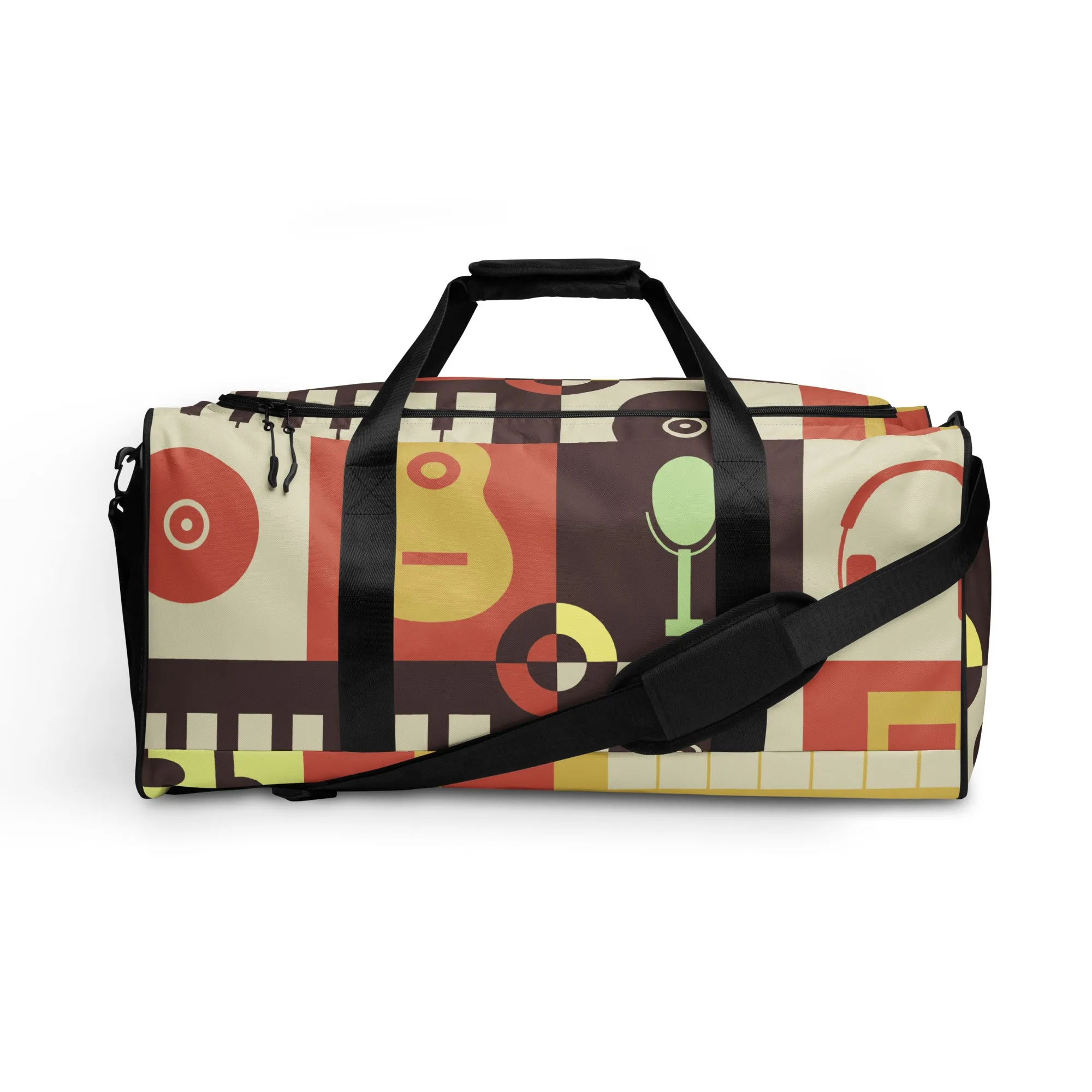 Music - Sustainably Made Duffle Bag