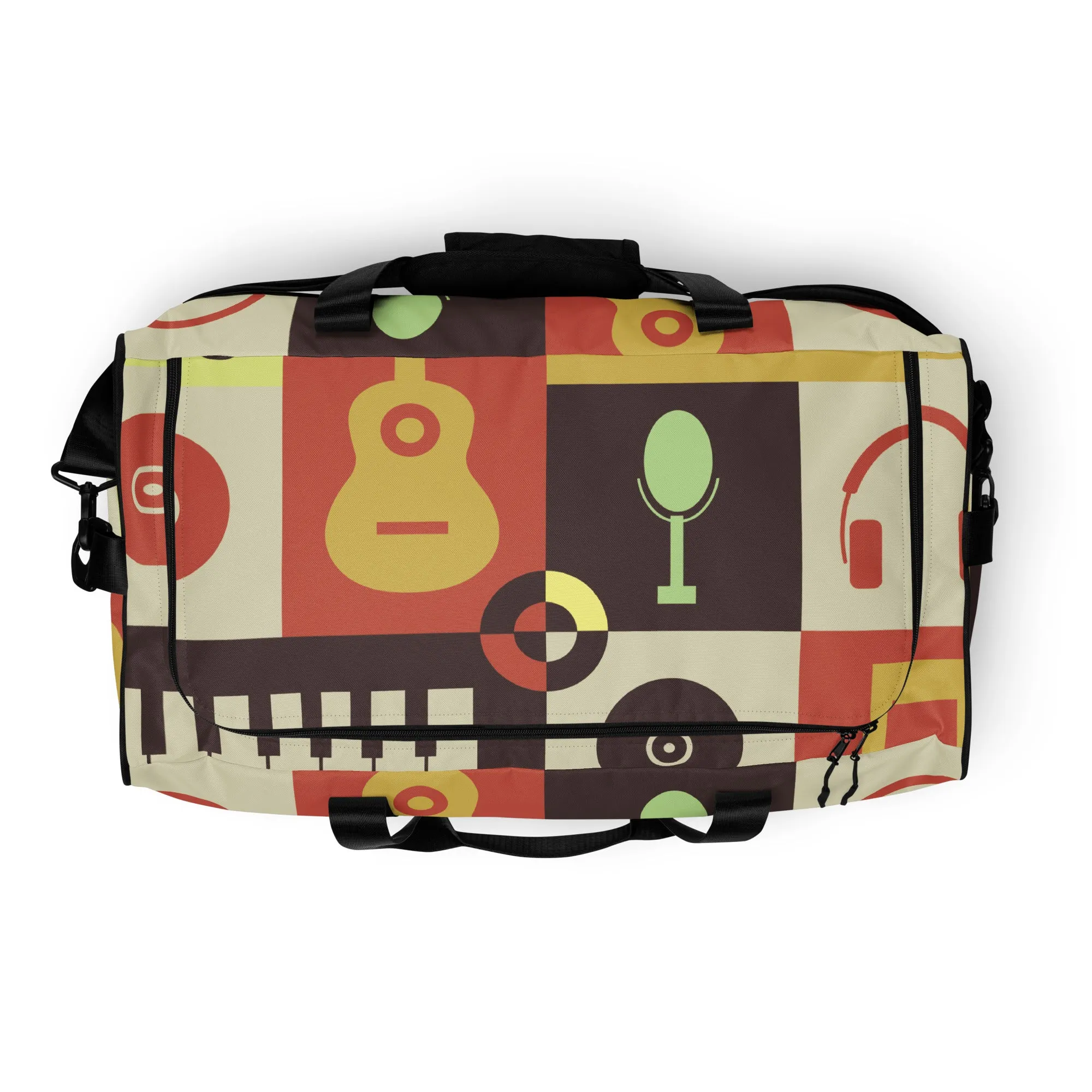 Music - Sustainably Made Duffle Bag