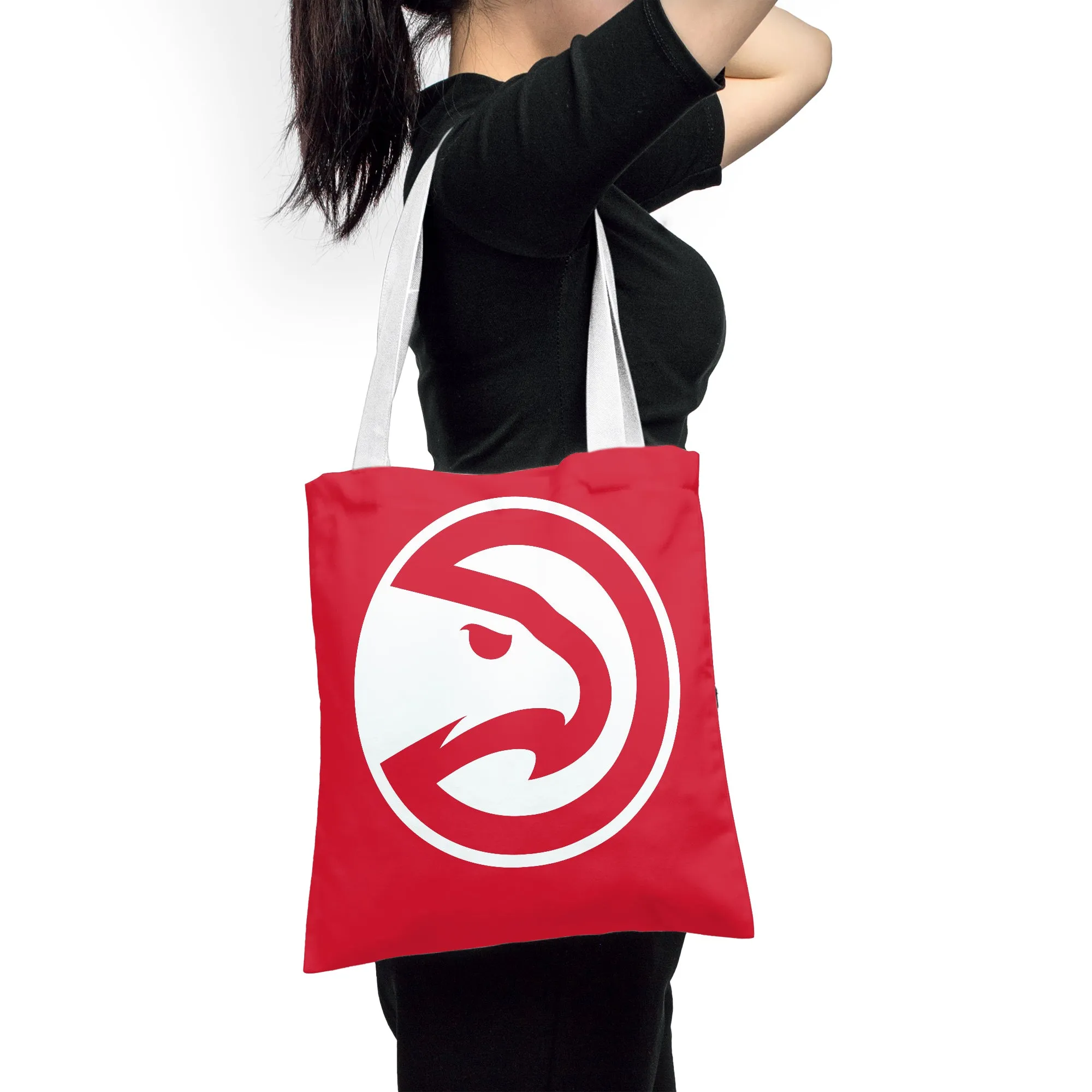 NBA Atlanta Hawks Fans Polyester Canvas Tote Bag - Durable and Stylish