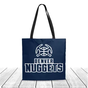 NBA Denver Nuggets Finals Polyester Canvas Tote Bag - Durable and Stylish