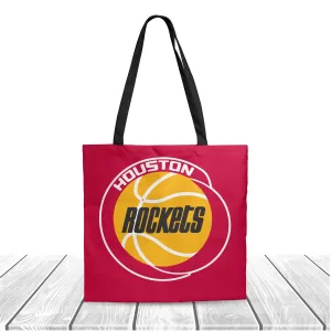 NBA Houston Rockets All Star Polyester Canvas Tote Bag - Durable and Stylish