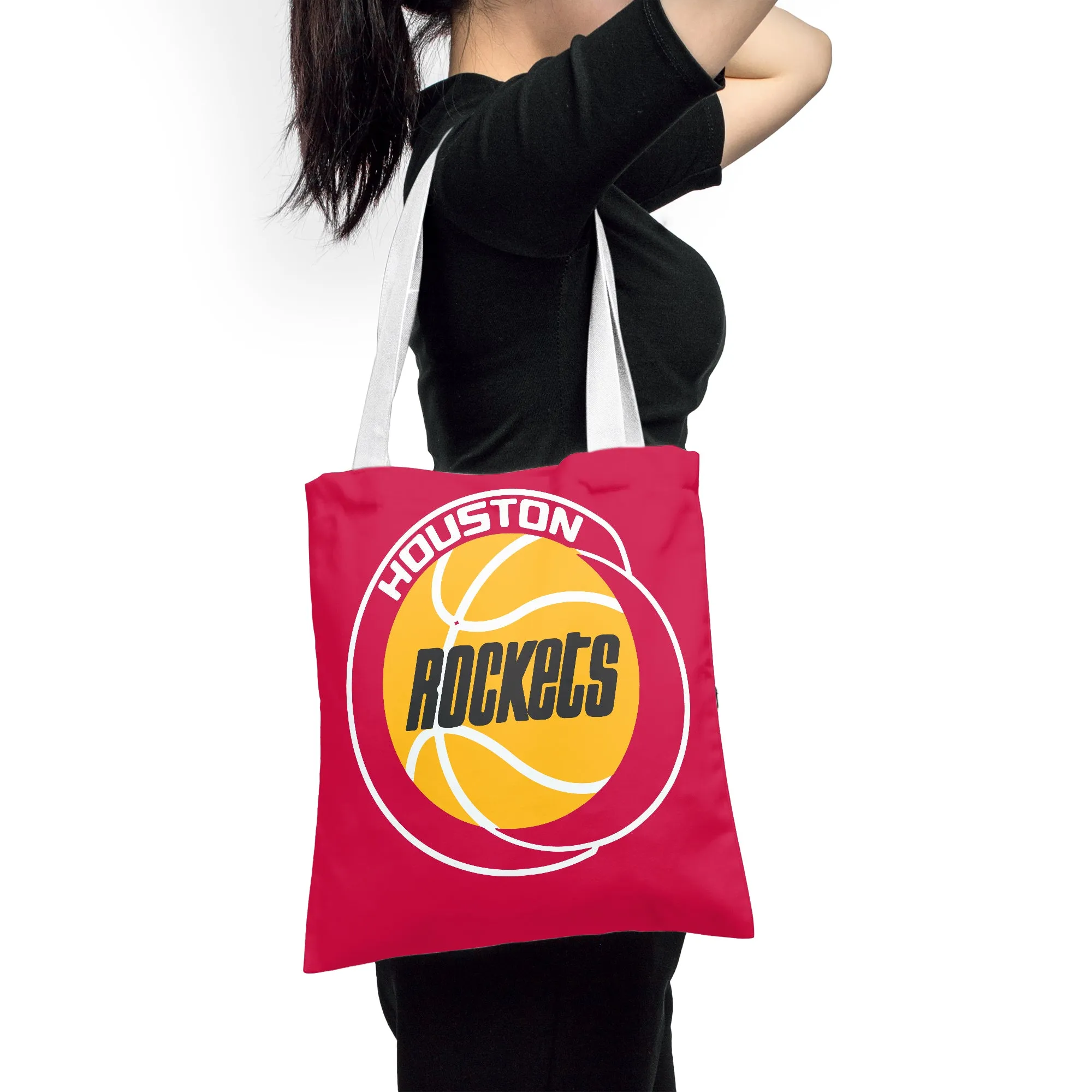 NBA Houston Rockets All Star Polyester Canvas Tote Bag - Durable and Stylish