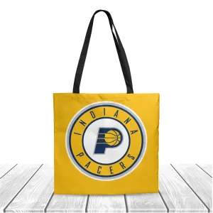 NBA Indiana Pacers Fans Polyester Canvas Tote Bag - Durable and Stylish