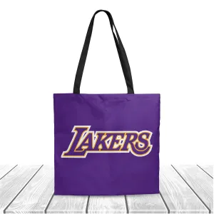 NBA LA Lakers Fans Polyester Canvas Tote Bag - Durable and Stylish