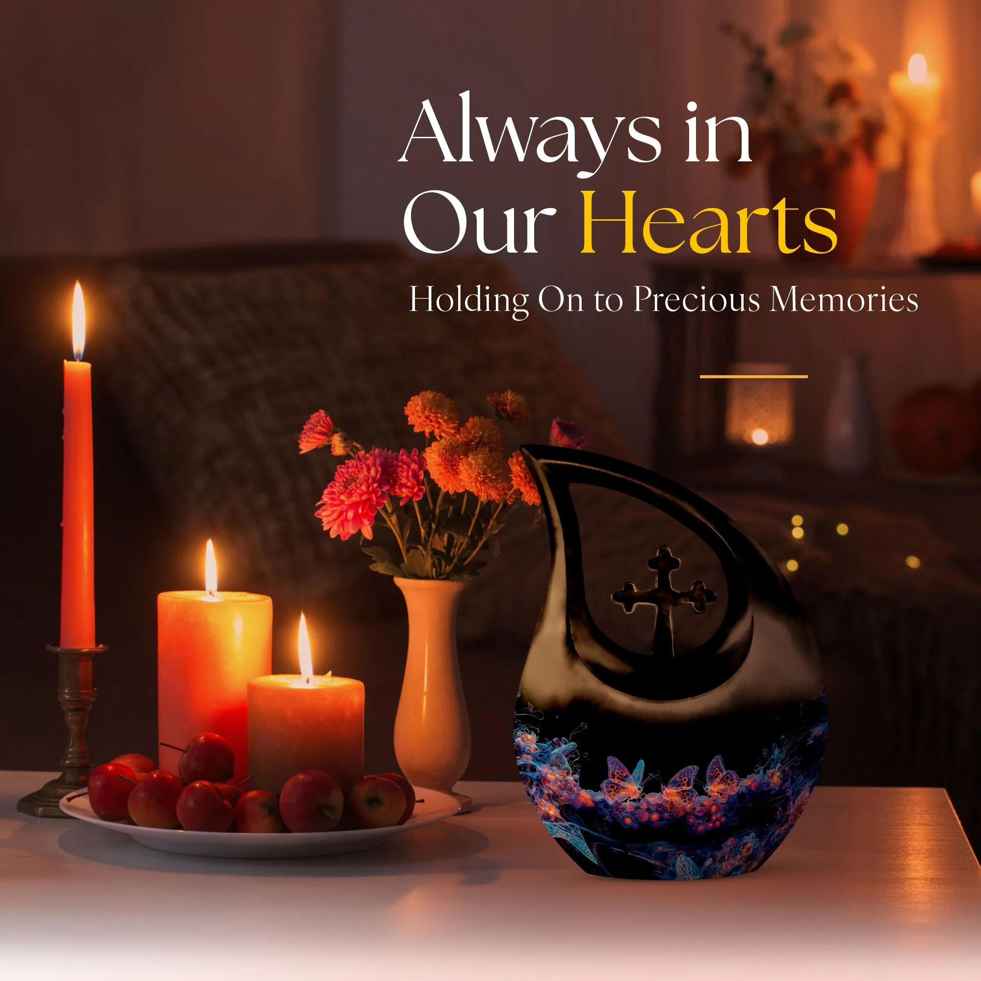 Nebula Urn : Commemorative Memorial Urn in Aluminium
