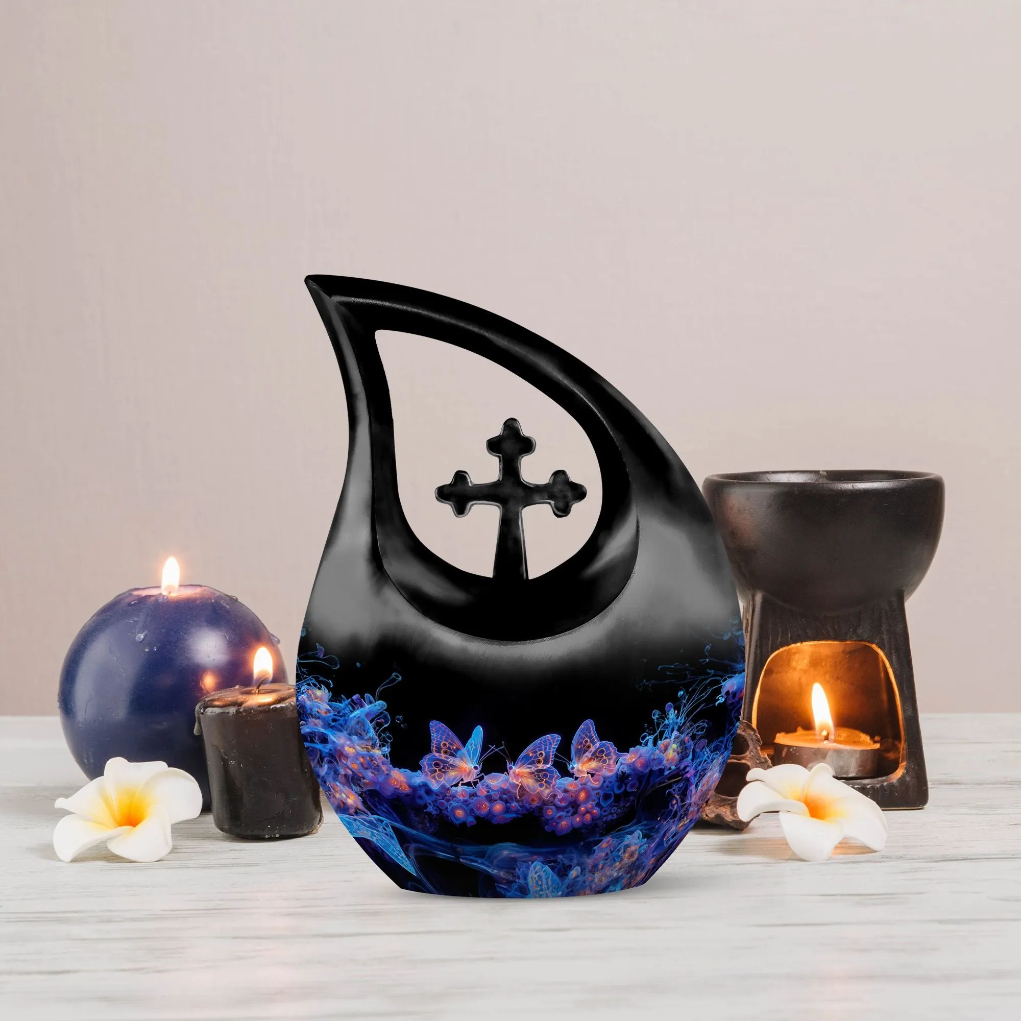 Nebula Urn : Commemorative Memorial Urn in Aluminium