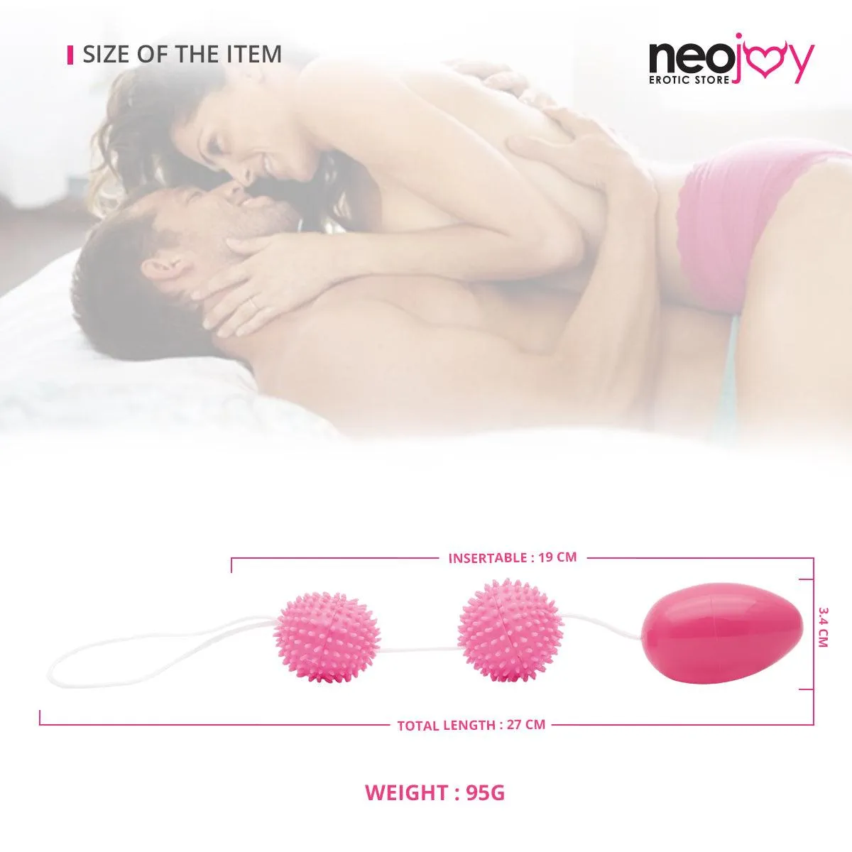 Neojoy Balls-Deep Geisha Balls for Pelvic Training - Exercise Weights Toy